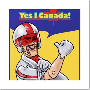 Yes I Canada Posters and Art